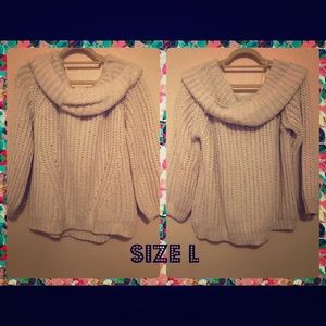 Fashion Nova Cowl Neck Sweater